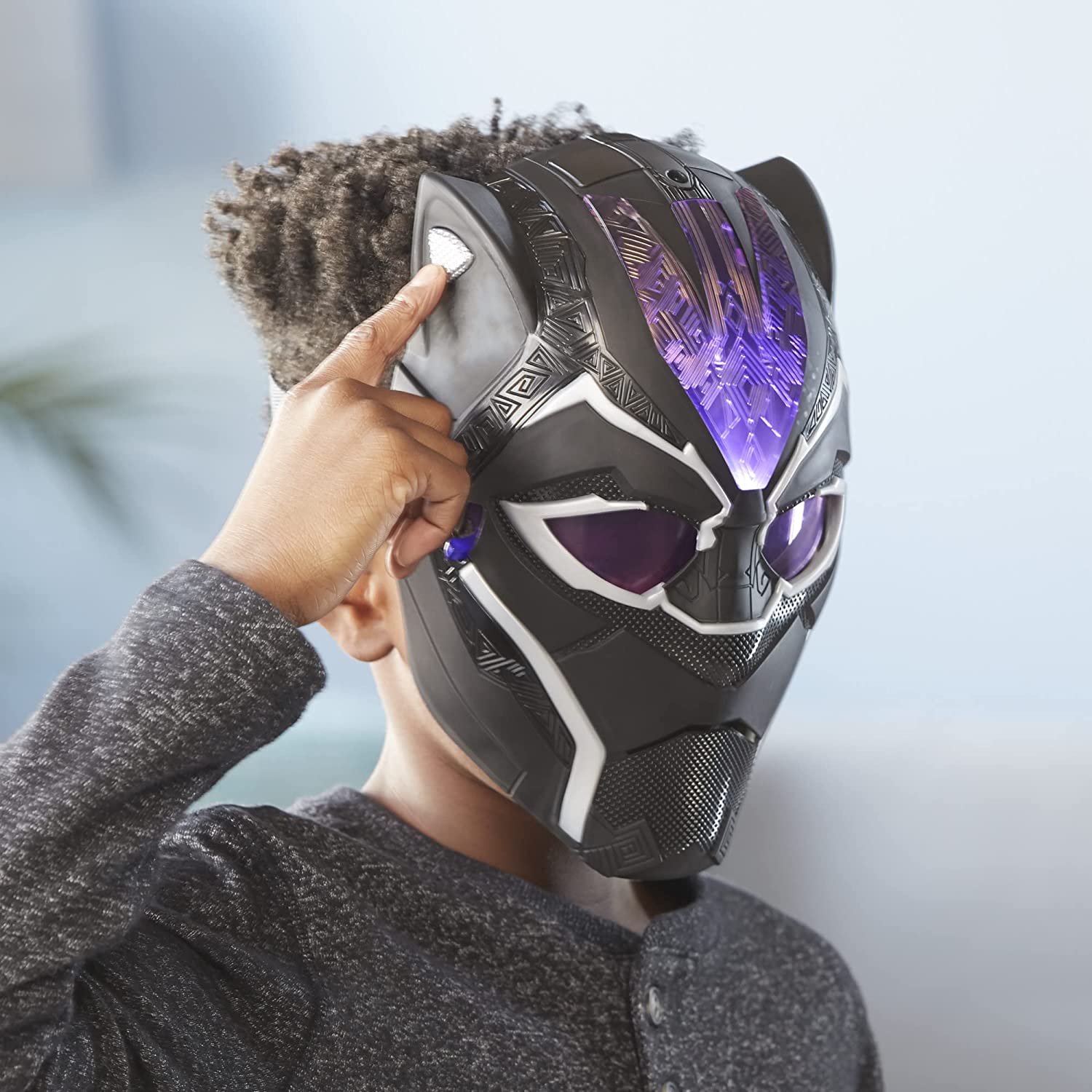 Marvel Black Panther Legacy Collection Vibranium-Powered Role-Play FX Mask for Kids