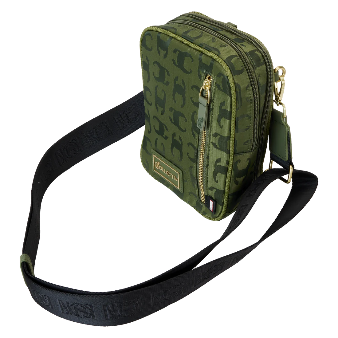 Loungefly Collectiv Marvel Loki Influencer Stylish Convertible Crossbody Travel Bag