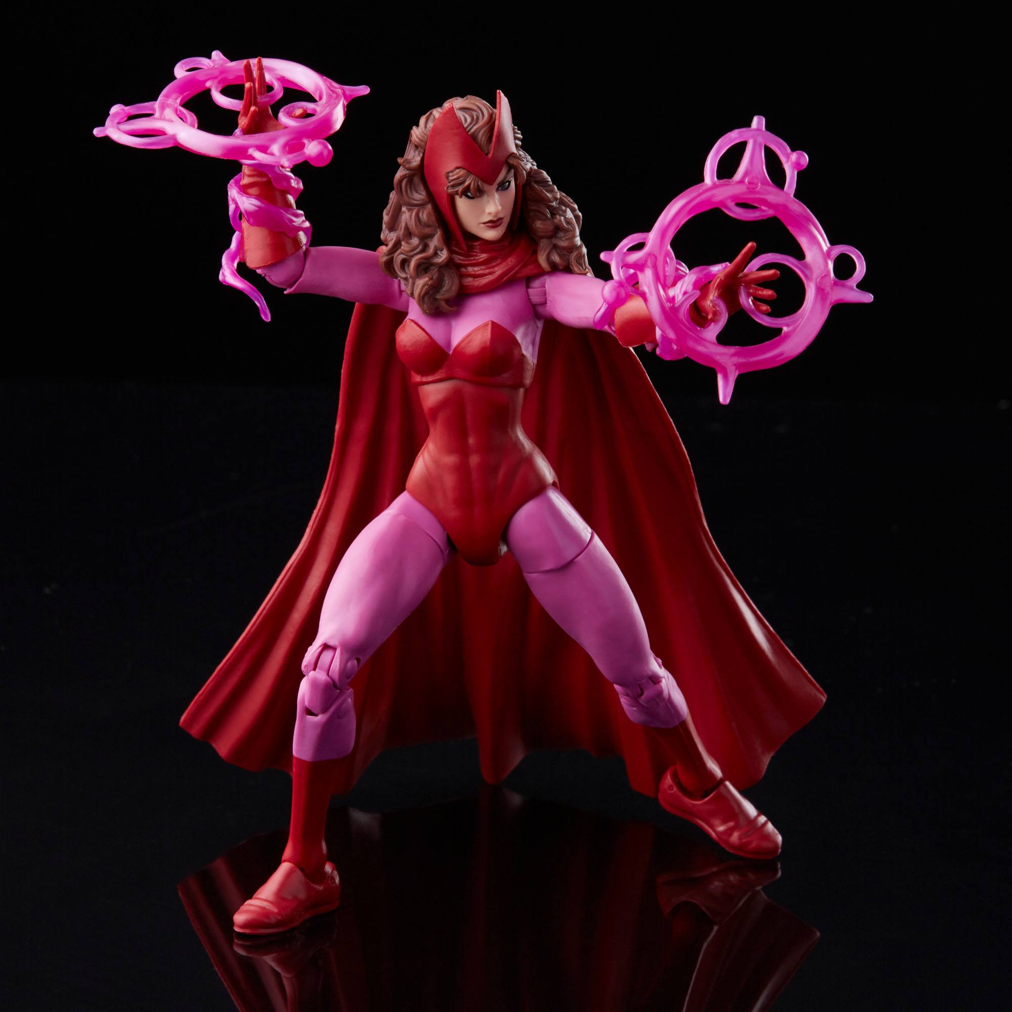 Hasbro's High - Quality Marvel Legends Series Retro - Style Scarlet Witch Action Figure for Fans and Collectors