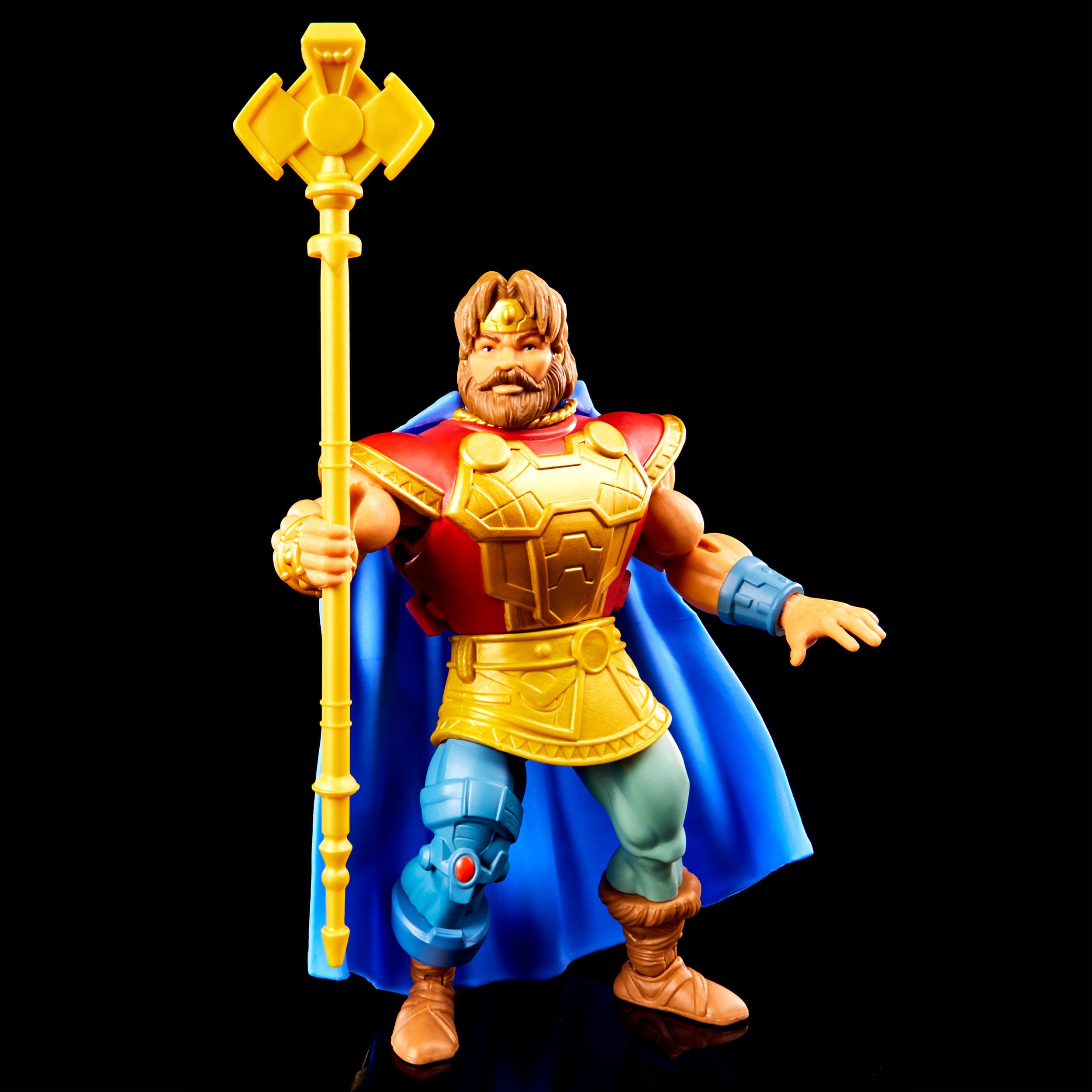 Masters of the Universe Origins Vintage-Style Young Randor Collectible Action Figure