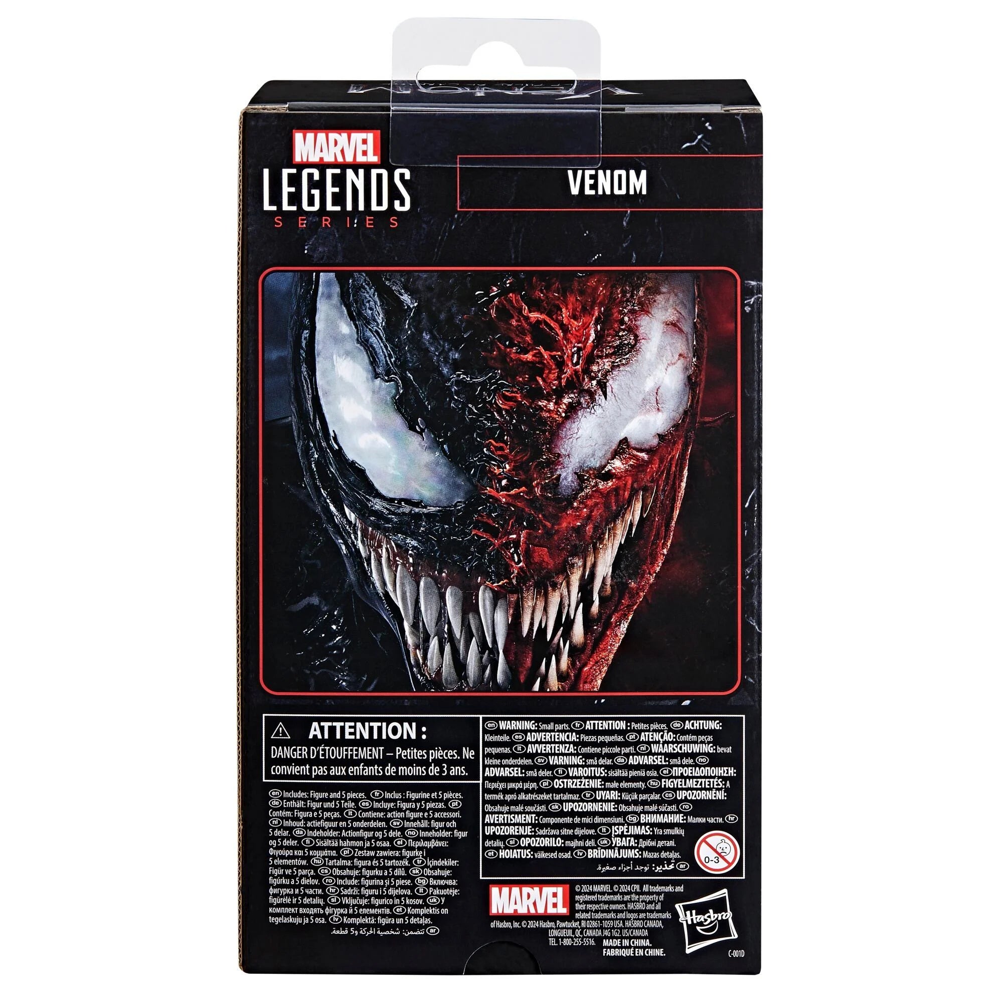 Marvel Legends Series 6-Inch Highly Detailed Venom Action Figure
