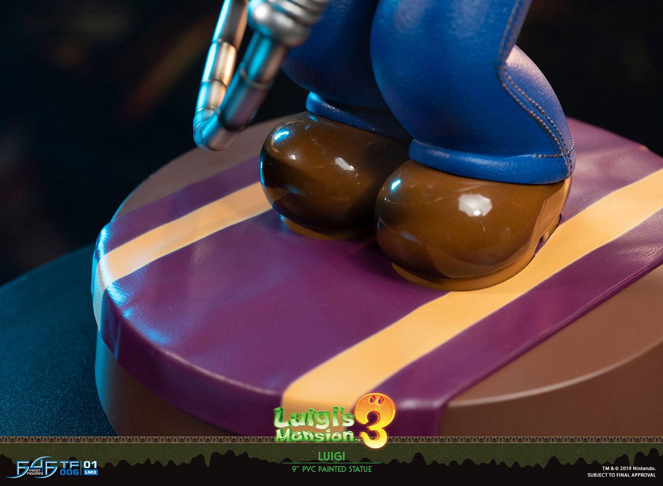 First4Figure 9-Inch Luigi Statue from Luigi's Mansion 3 PVC Collectible Figurine