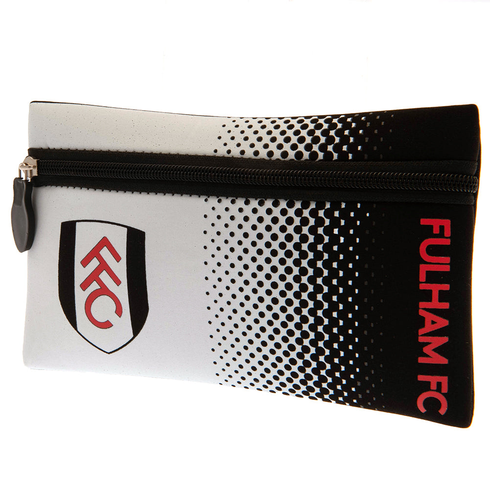 Fulham FC Stylish Fade Design Neoprene Zipped Pencil Case