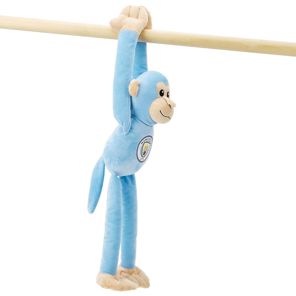 Manchester City Football Club Soft Plush Hanging Monkey Toy