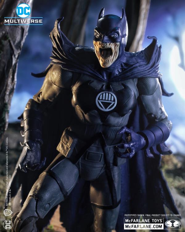 McFarlane 7-Inch Action Figure of DC Multiverse Batman from the Blackest Night Comic Series