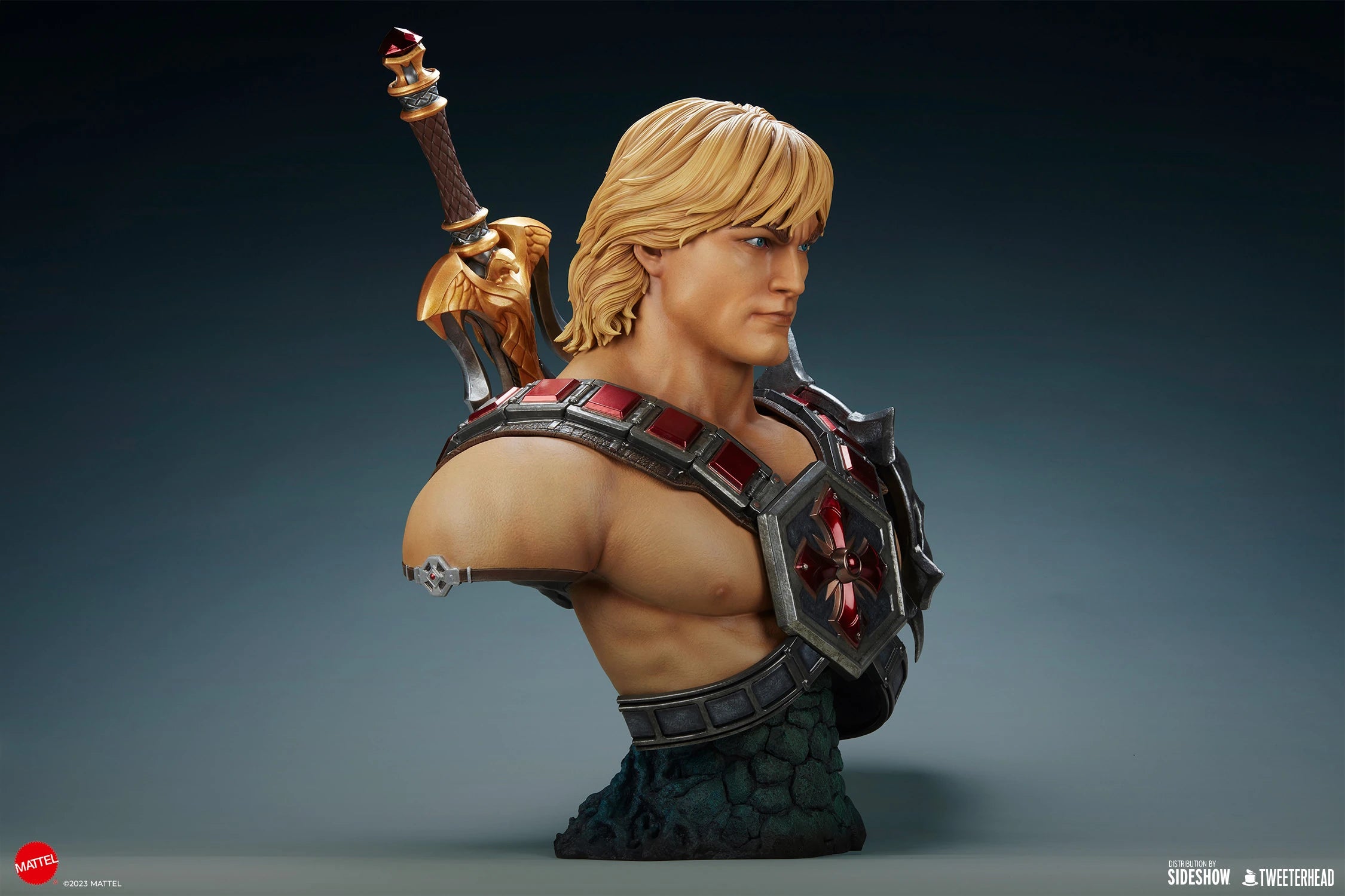 Limited Edition of 500 - Masters of the Universe Legends He-Man Life-Size Statue Bust