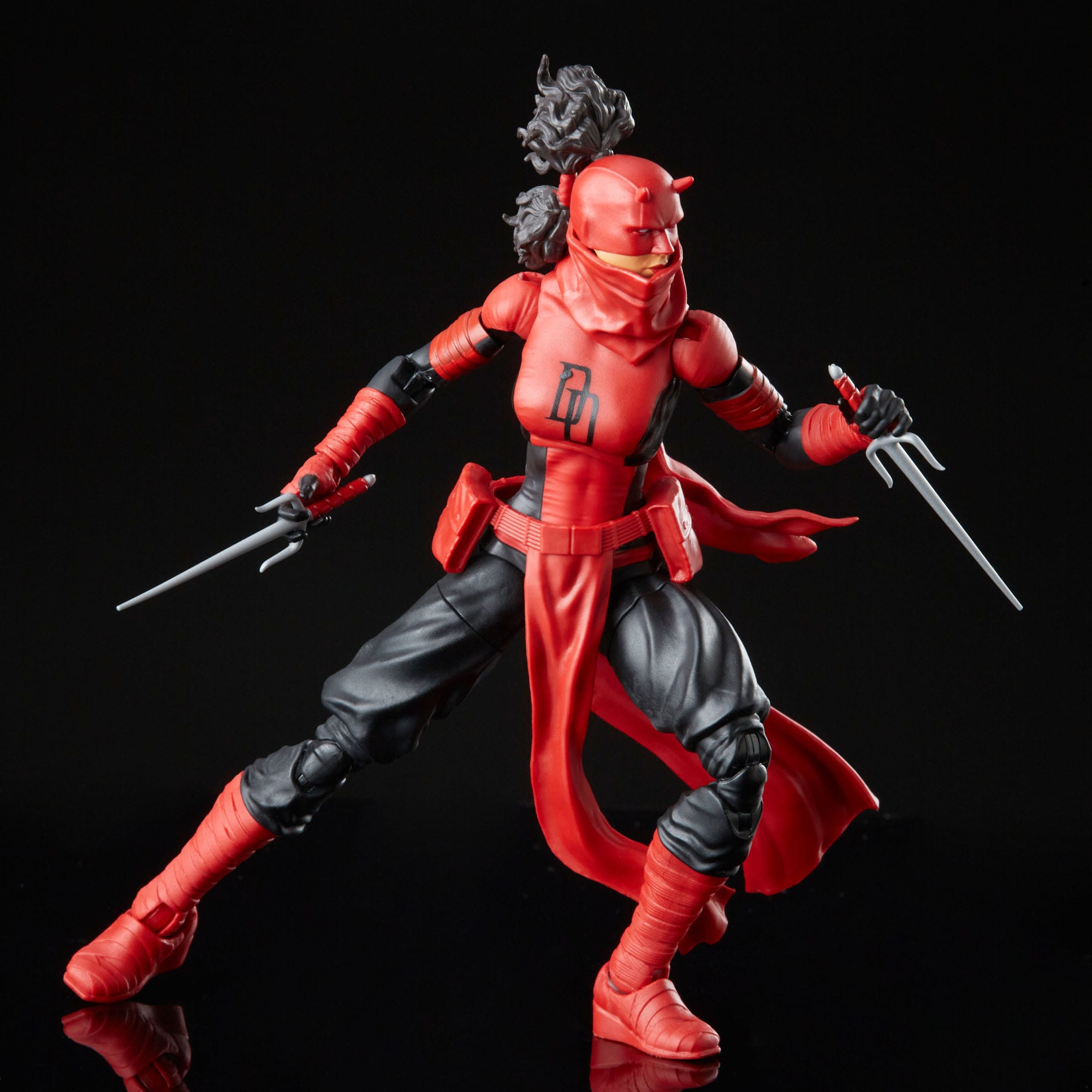 Hasbro Marvel Legends Retro-Style 6-Inch Action Figures Set: Spider-Man, Elektra Natchios as Daredevil