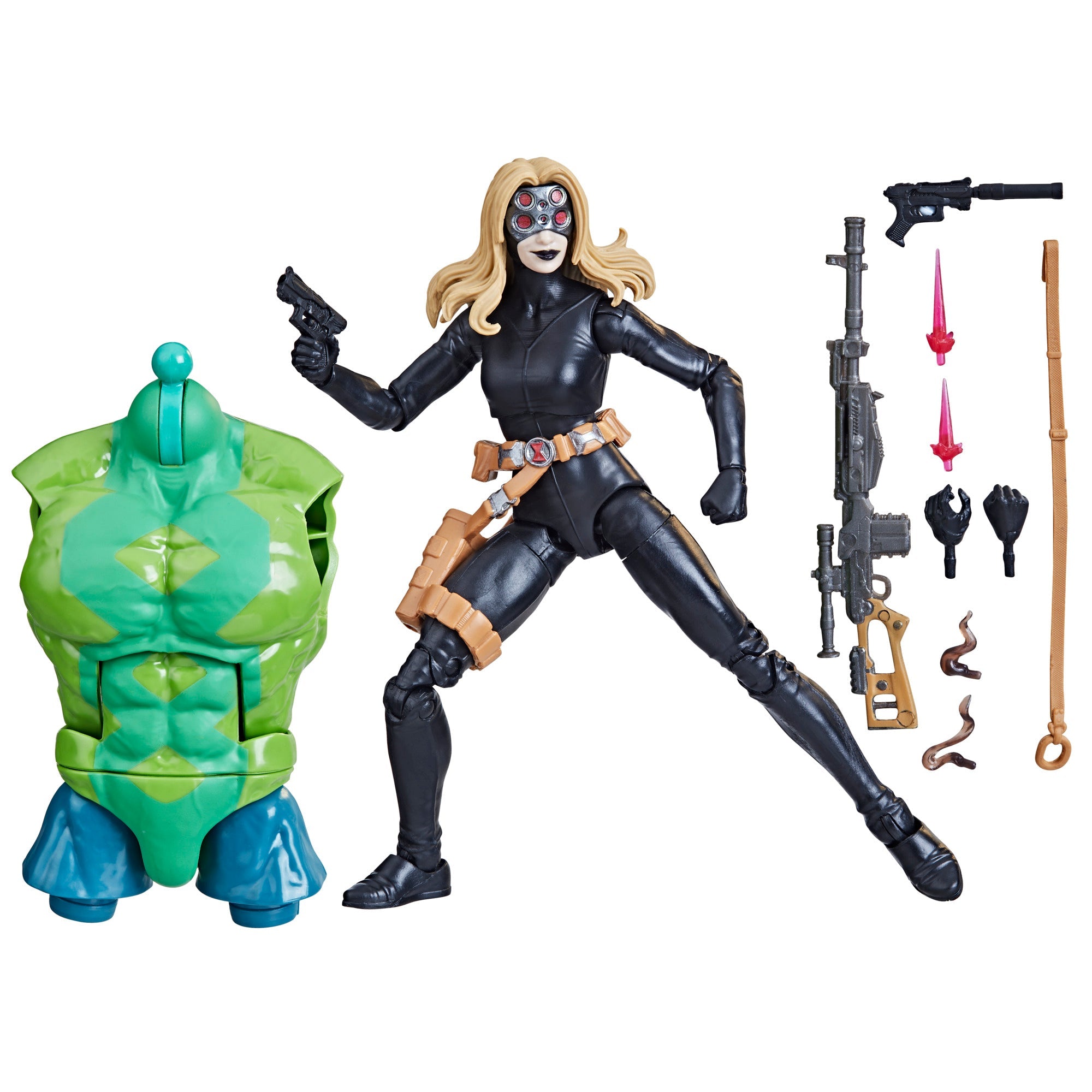 Hasbro's Marvel Legends Series - Classic Comic Style Yelena Belova Black Widow Action Figure for Collectors
