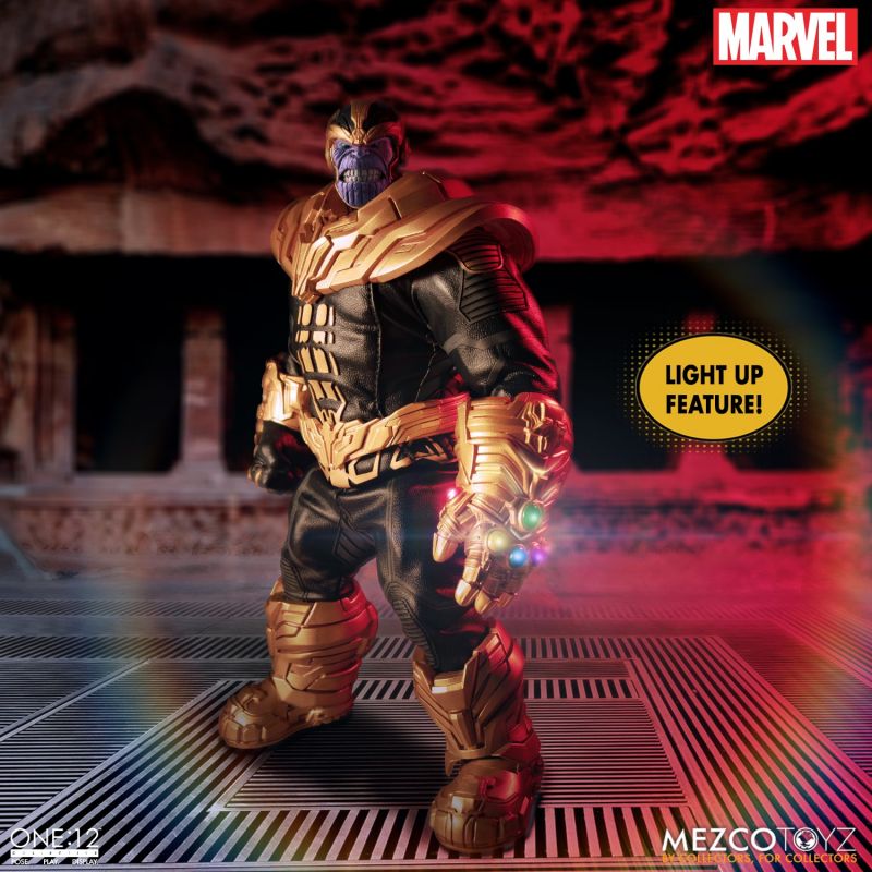 Marvel One:12 Collective Highly Detailed Thanos Action Figure for Collectors
