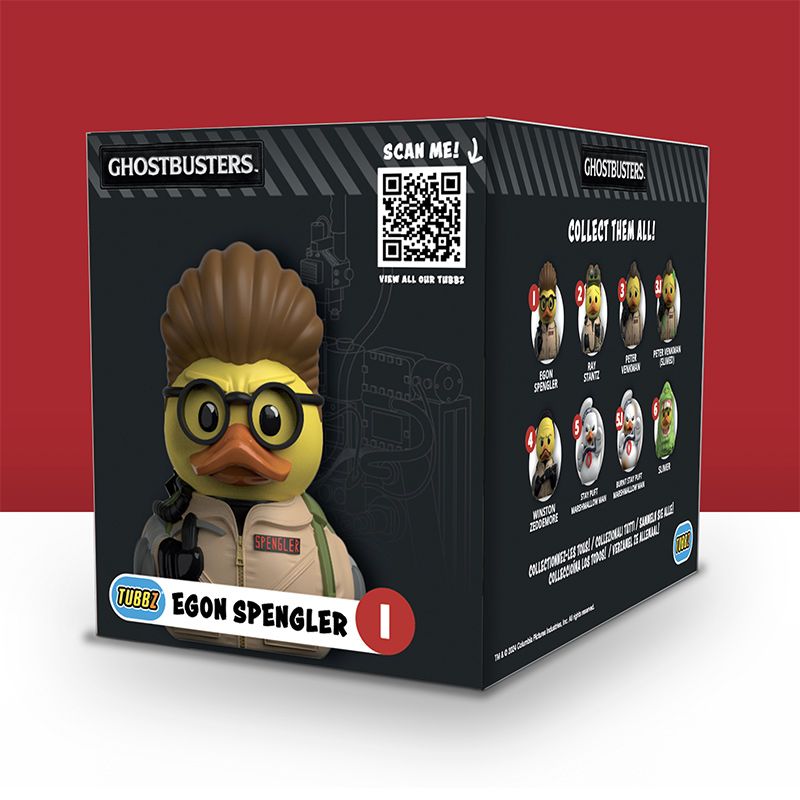 Numskull's Boxed Ghostbusters Tubbz Egon Spengler Collectible