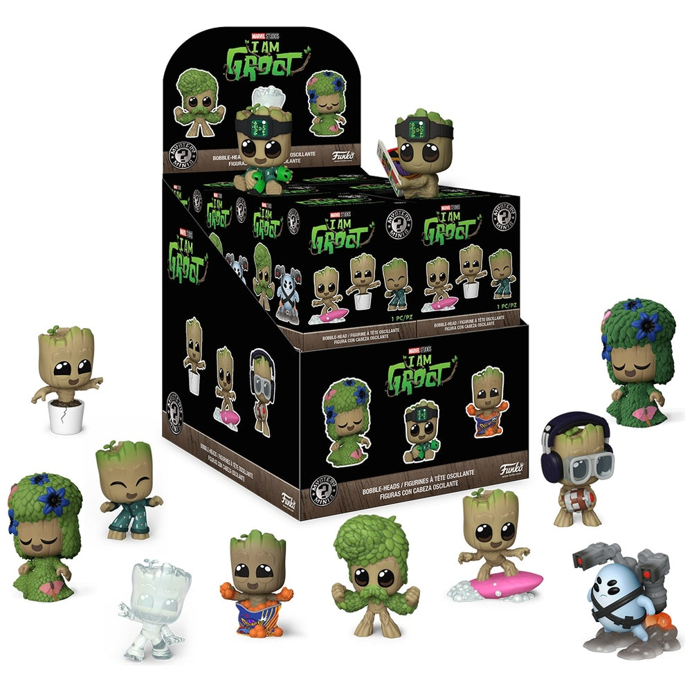 12-Pack Marvel I Am Groot Mystery Minis Funko POP! Vinyl Collectible Figures