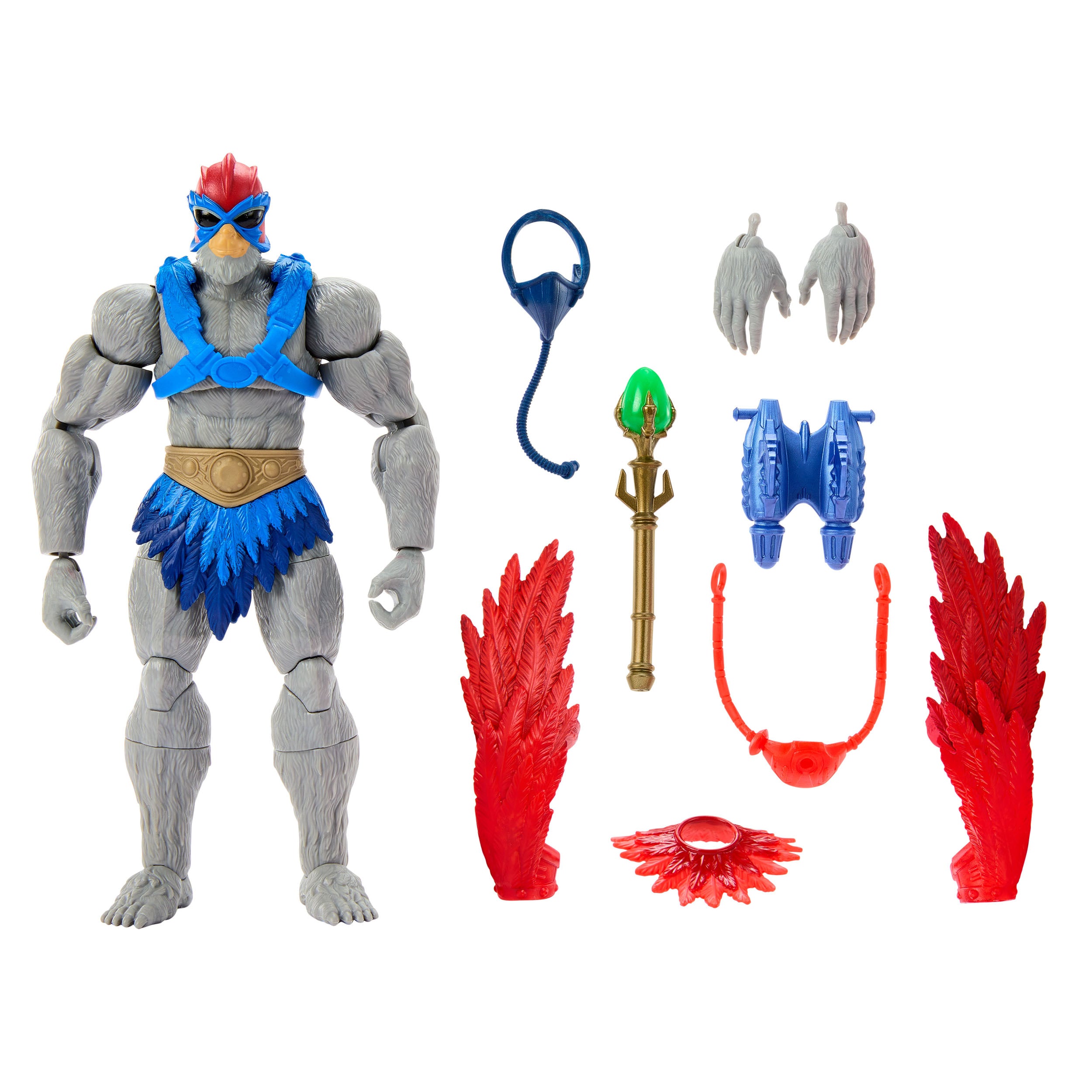 Masters of the Universe Masterverse New 7-Inch Stratos Plastic Action Figure