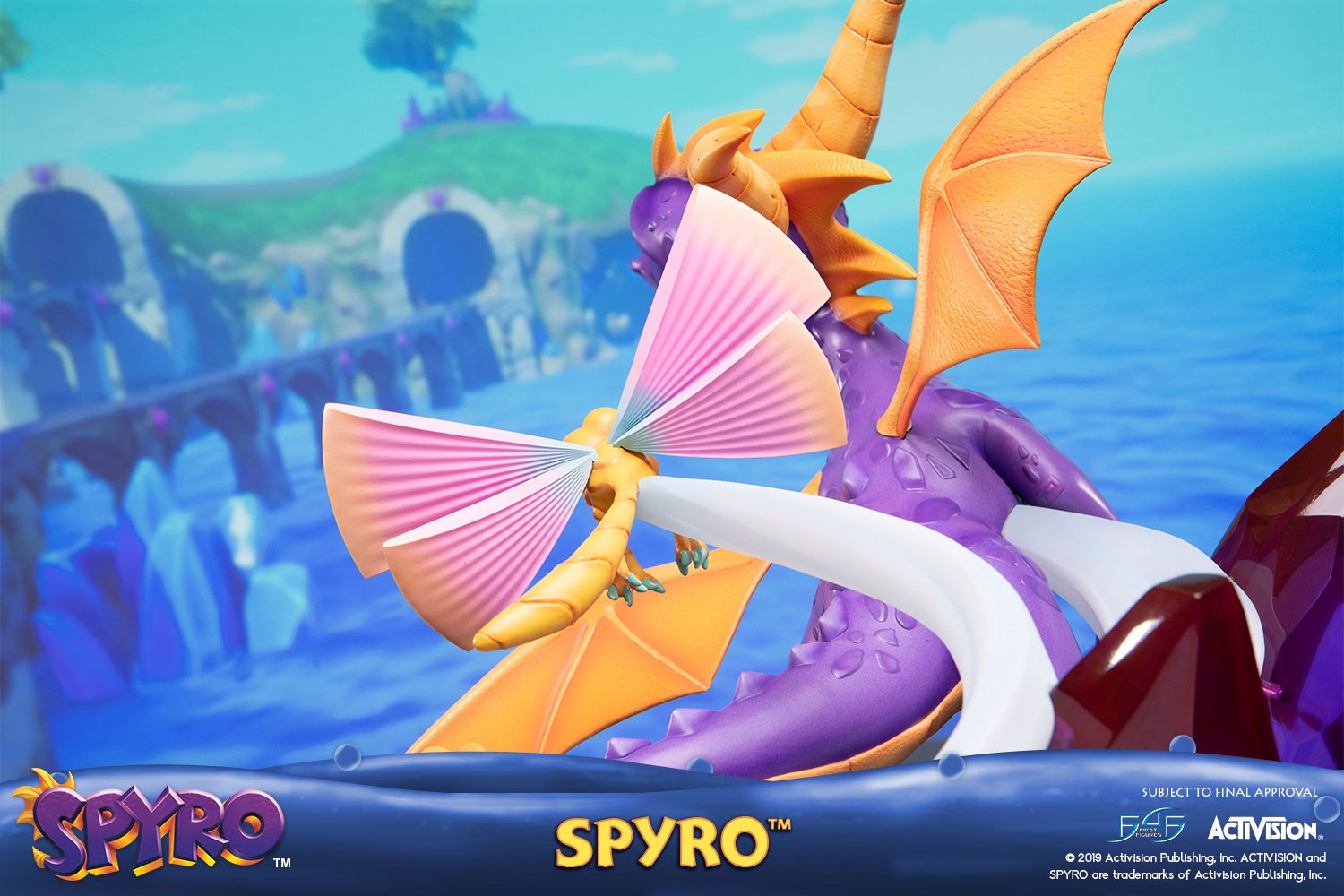 First4Figures Highly Detailed Spyro from Reignited Trilogy Statue