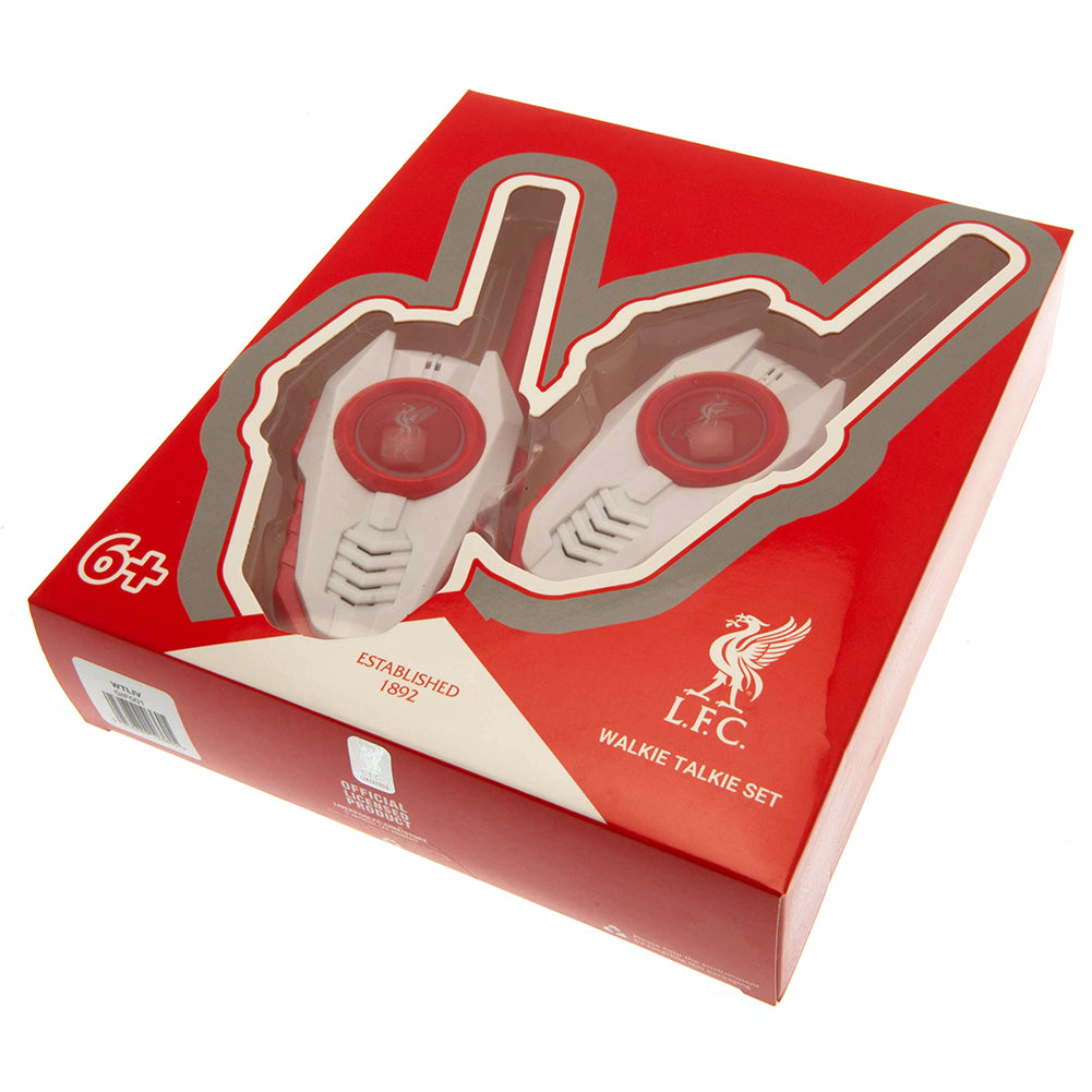 High - Quality Liverpool Football Club Branded Walkie Talkie Communication Set