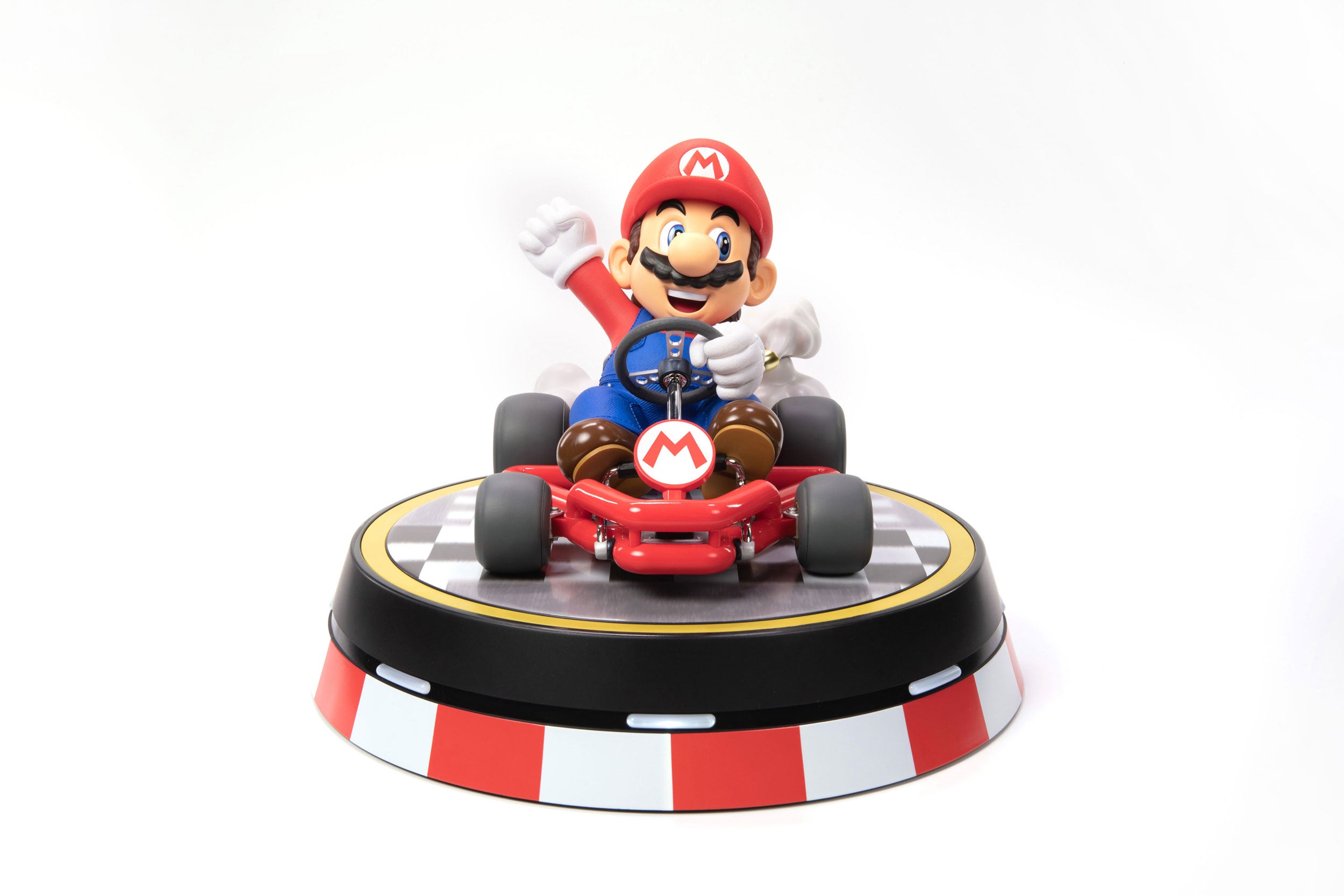 Collector's Edition Mario Kart Super Mario PVC Statue with LED Base