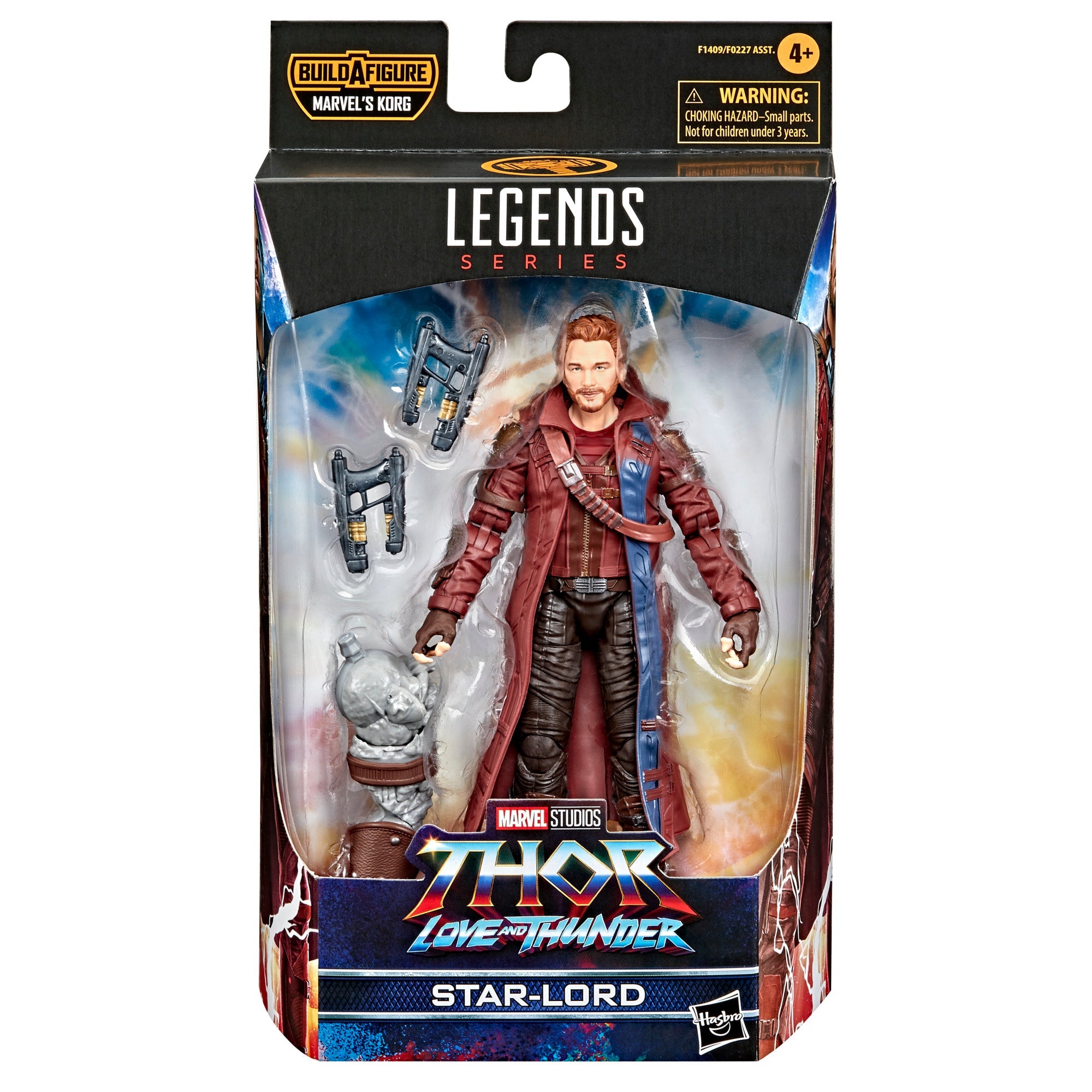 6 - inch Scale Marvel Legends Star - Lord Action Figure from Thor Love and Thunder