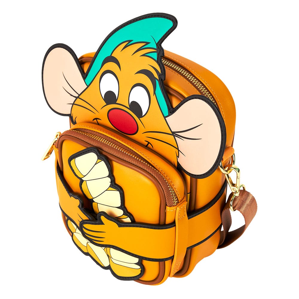 Loungefly Disney Cinderella 75th Anniversary Stylish Gus Crossbuddies Bag