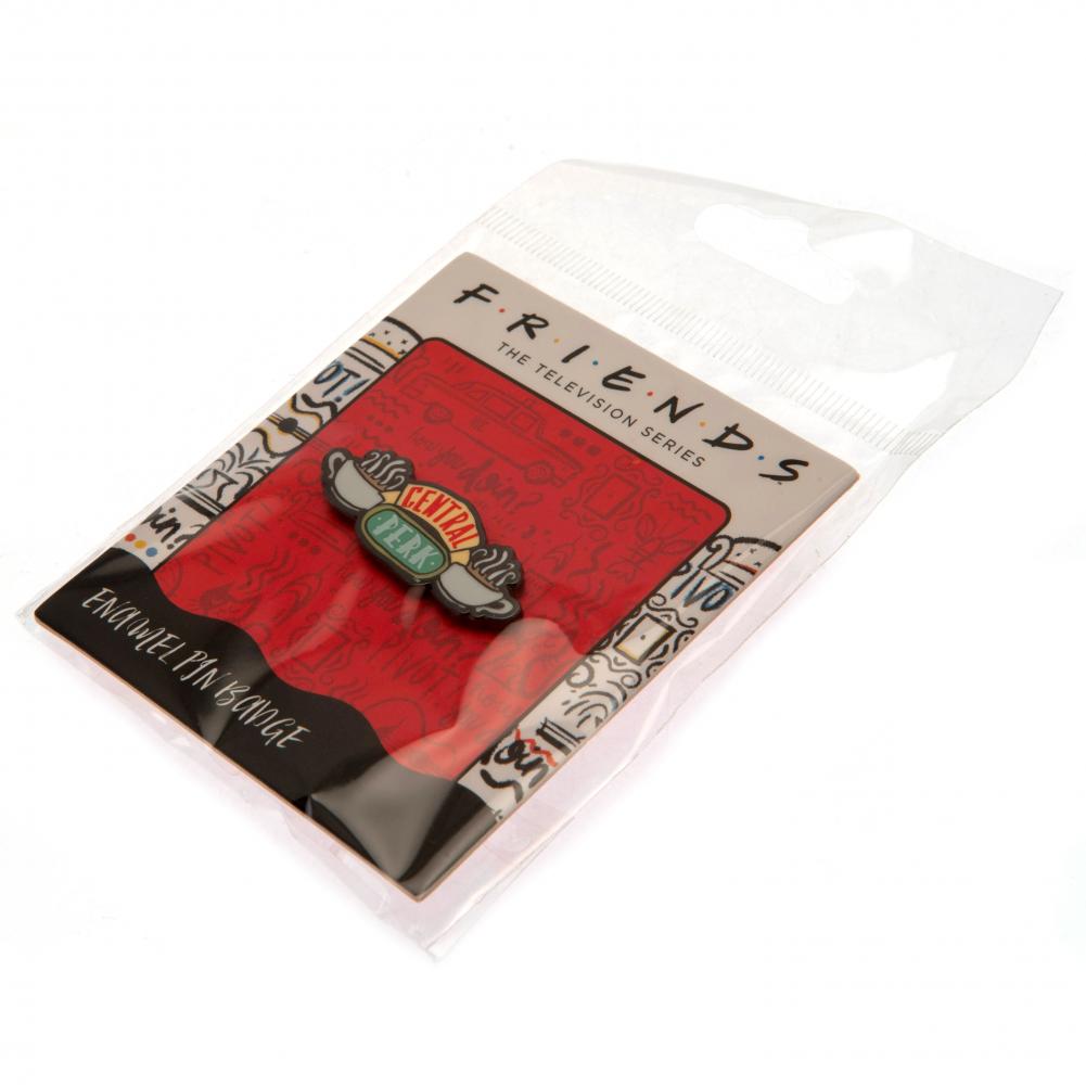 Friends Enamel Pin Badge Featuring Central Perk Logo