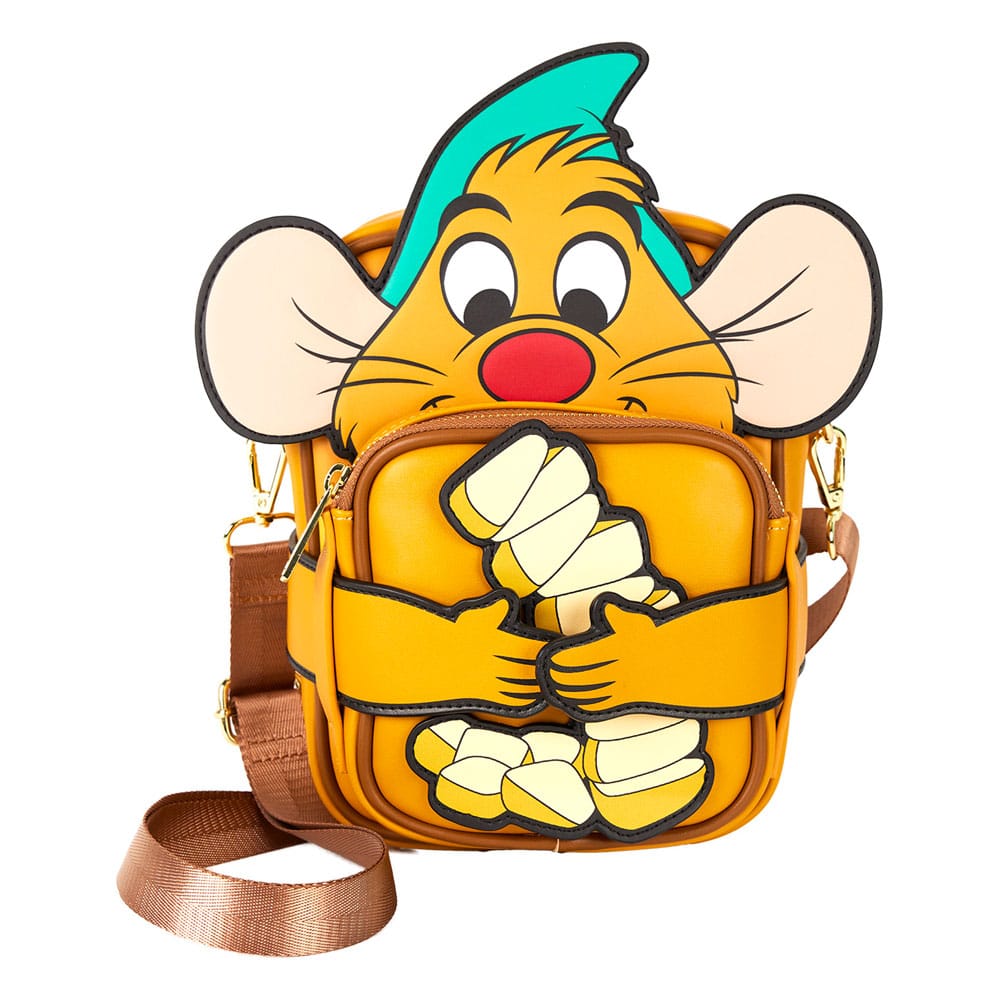 Loungefly Disney Cinderella 75th Anniversary Stylish Gus Crossbuddies Bag