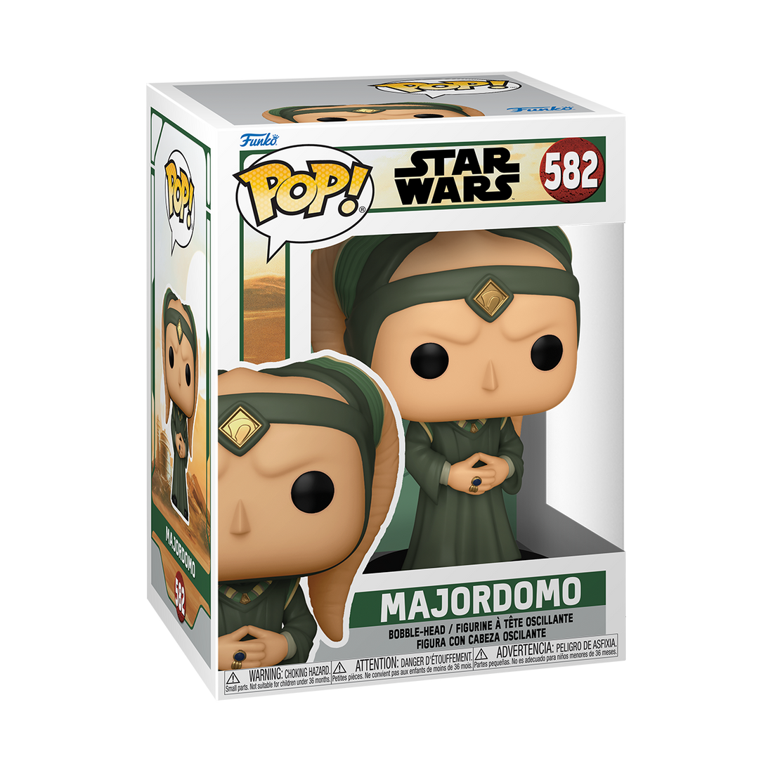 Star Wars Collectible Majordomo - The Book of Boba Funko Pop! Vinyl Figurine