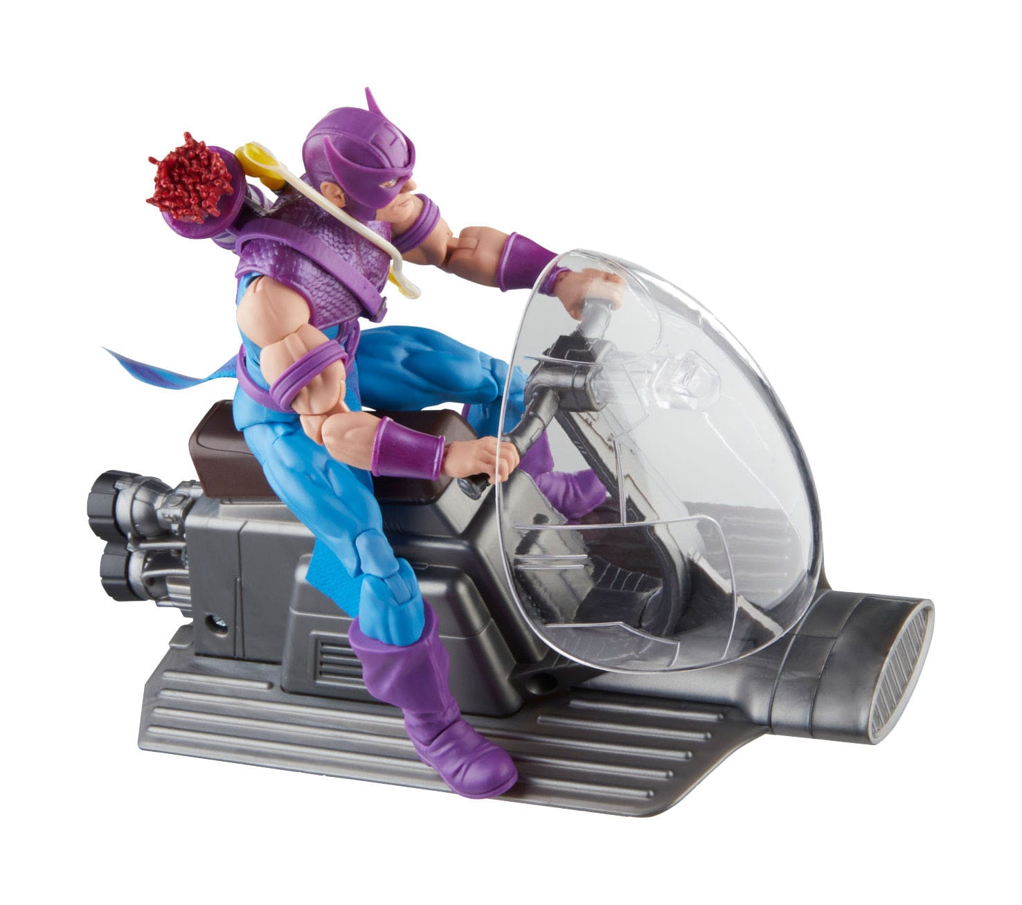 Hasbro's 6 - inch Marvel Legends Series Hawkeye with Sky - Cycle Collectible