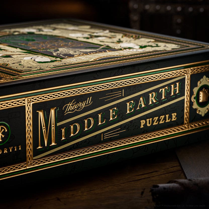 Innovative 1000-Piece Multi-Dimensional Lord of the Rings Puzzle
