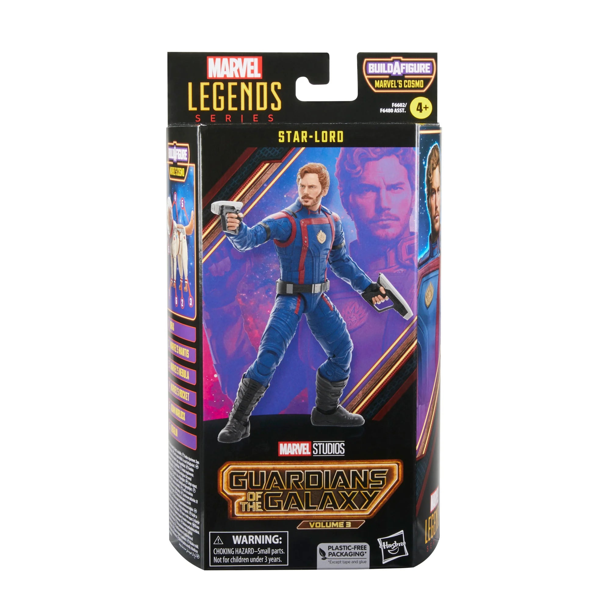 6 - inch Premium Marvel Legends Guardians of the Galaxy Star - Lord Action Figure with Blaster Accessories