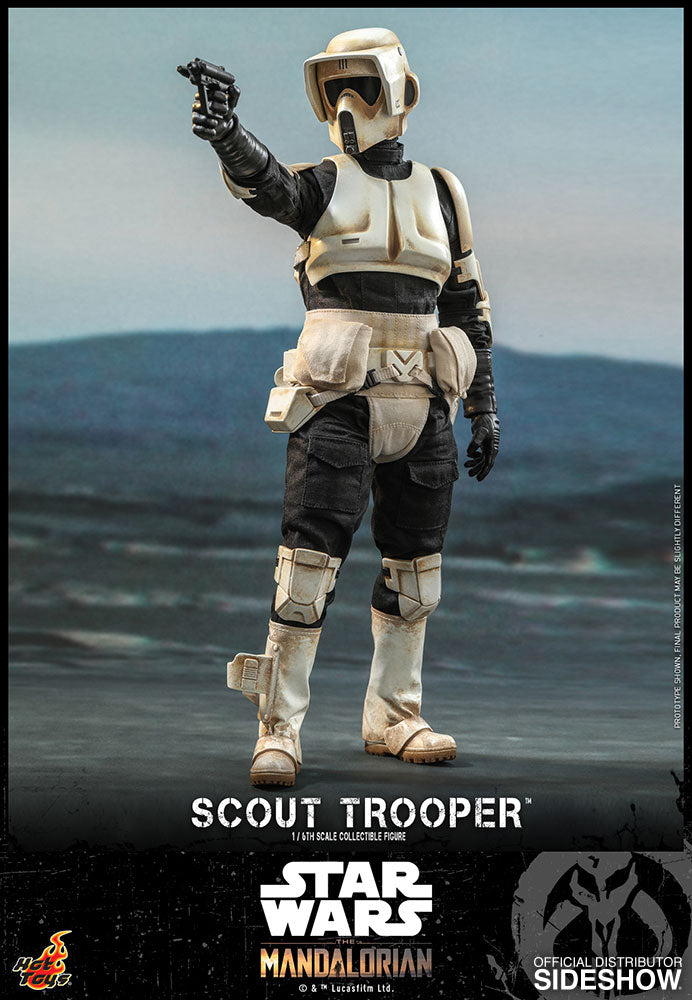 Hot Toys 1:6 Scale Highly Detailed Star Wars The Mandalorian Scout Trooper Collectible Figure