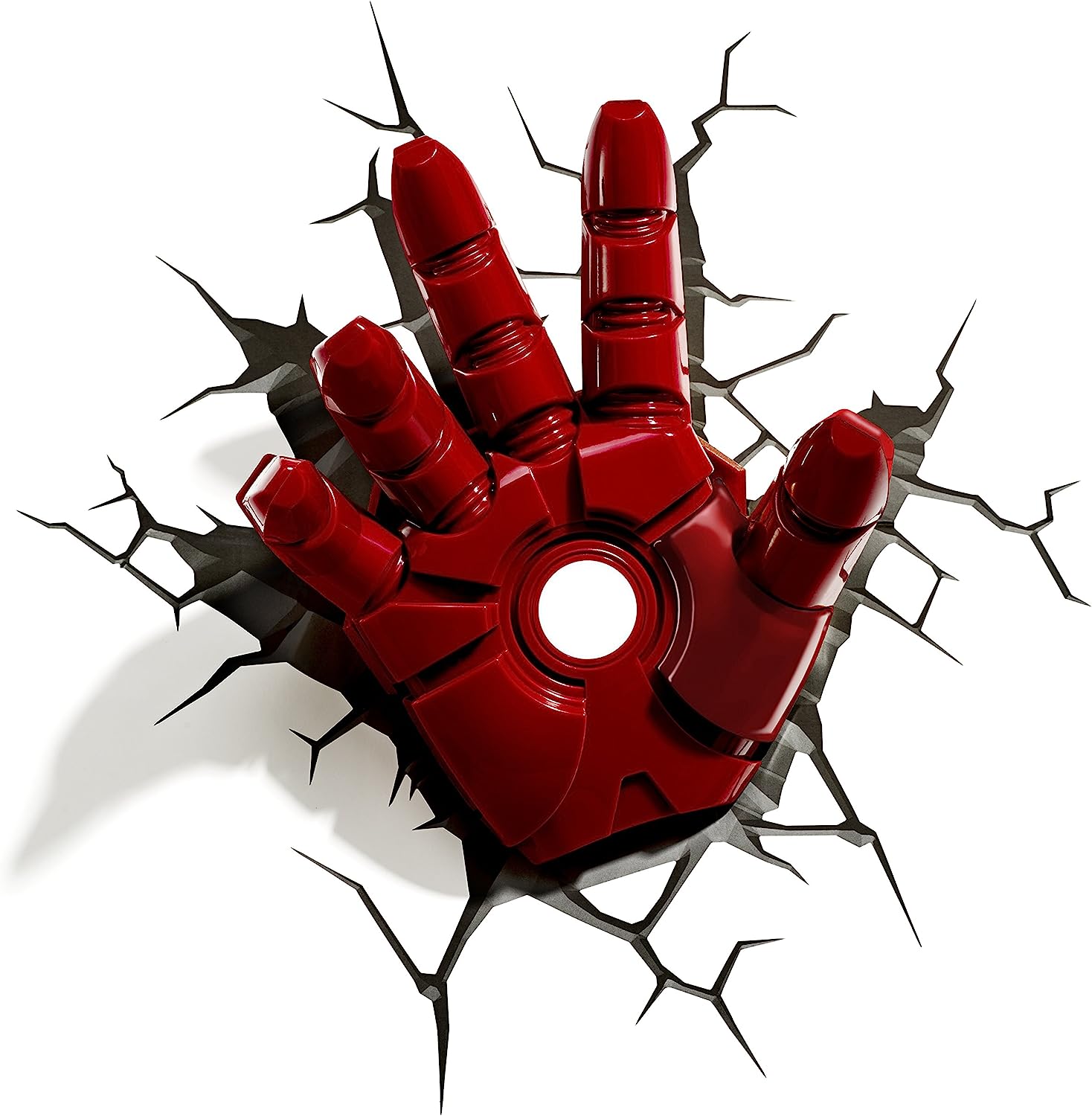 Marvel Iron Man 3D Hand-shaped Wall-mounted Decorative Lighting for Home Decoration