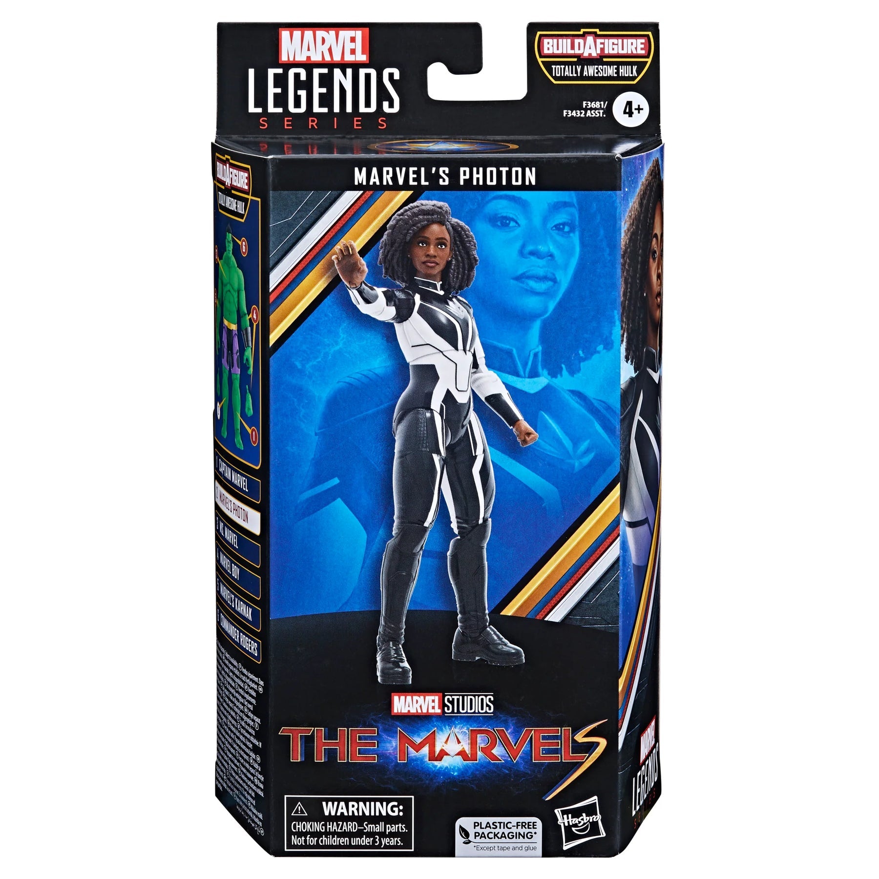 Marvel Legends Series The Marvels Action Figure Set - A Bundle of Three Exclusive Action Figures