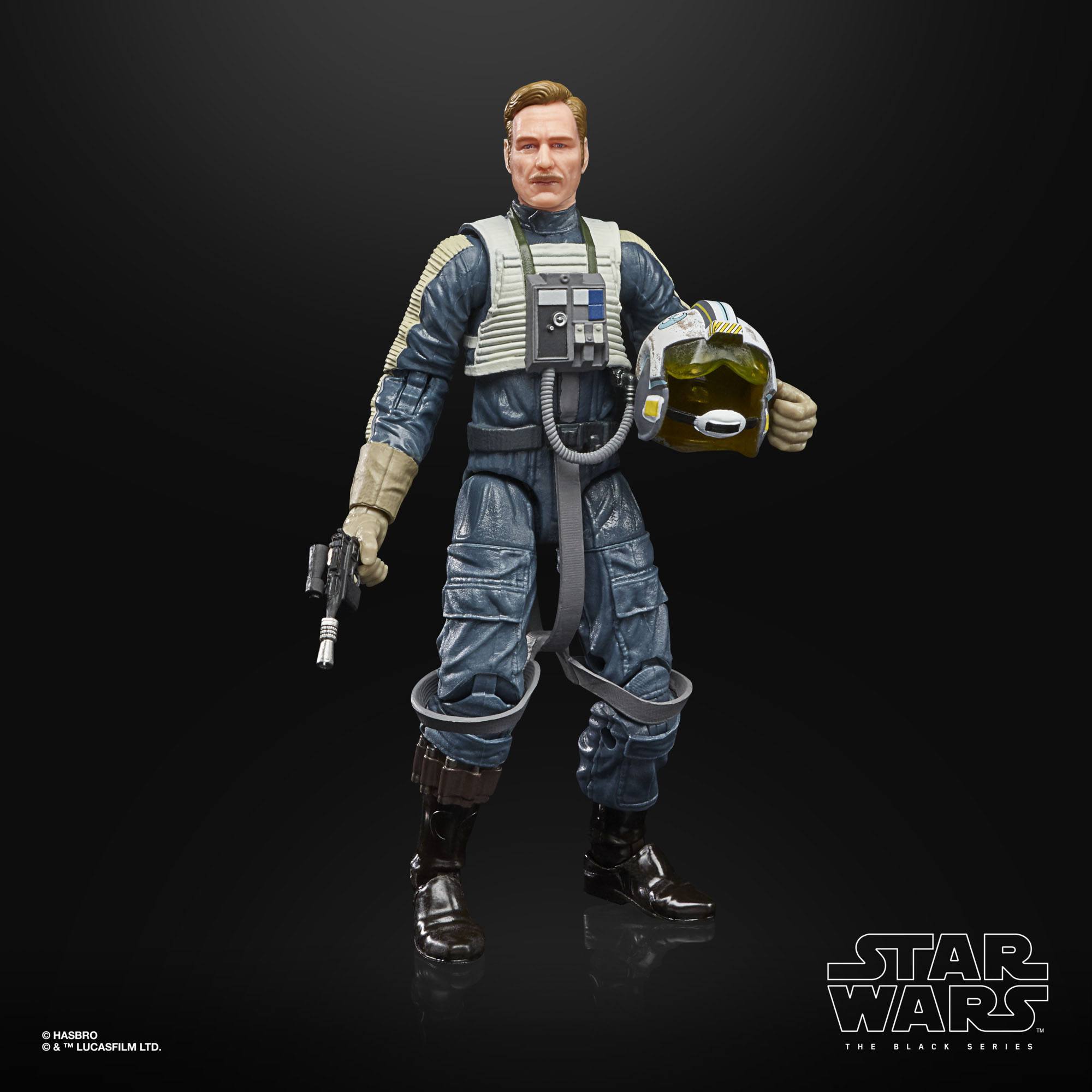 Hasbro Star Wars The Black Series 6-Inch-Scale Action Figure of Antoc Merrick, the Blue Leader