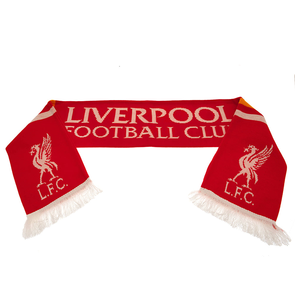 Authentic Liverpool Football Club Knitted Scarf for Fans