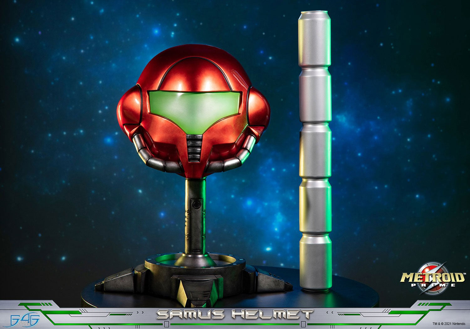 First4Figures Collectible Metroid Prime Samus Helmet Resin Statue