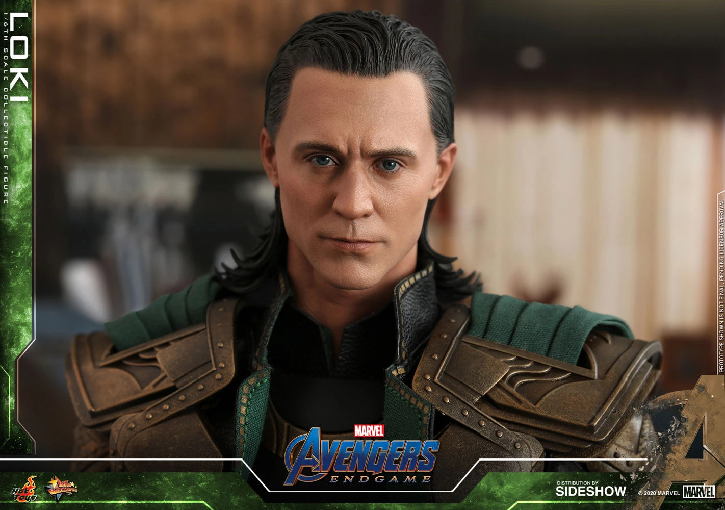 Hot Toys Highly Detailed 1/6th Scale Collectible Figure of Loki from Avengers Endgame