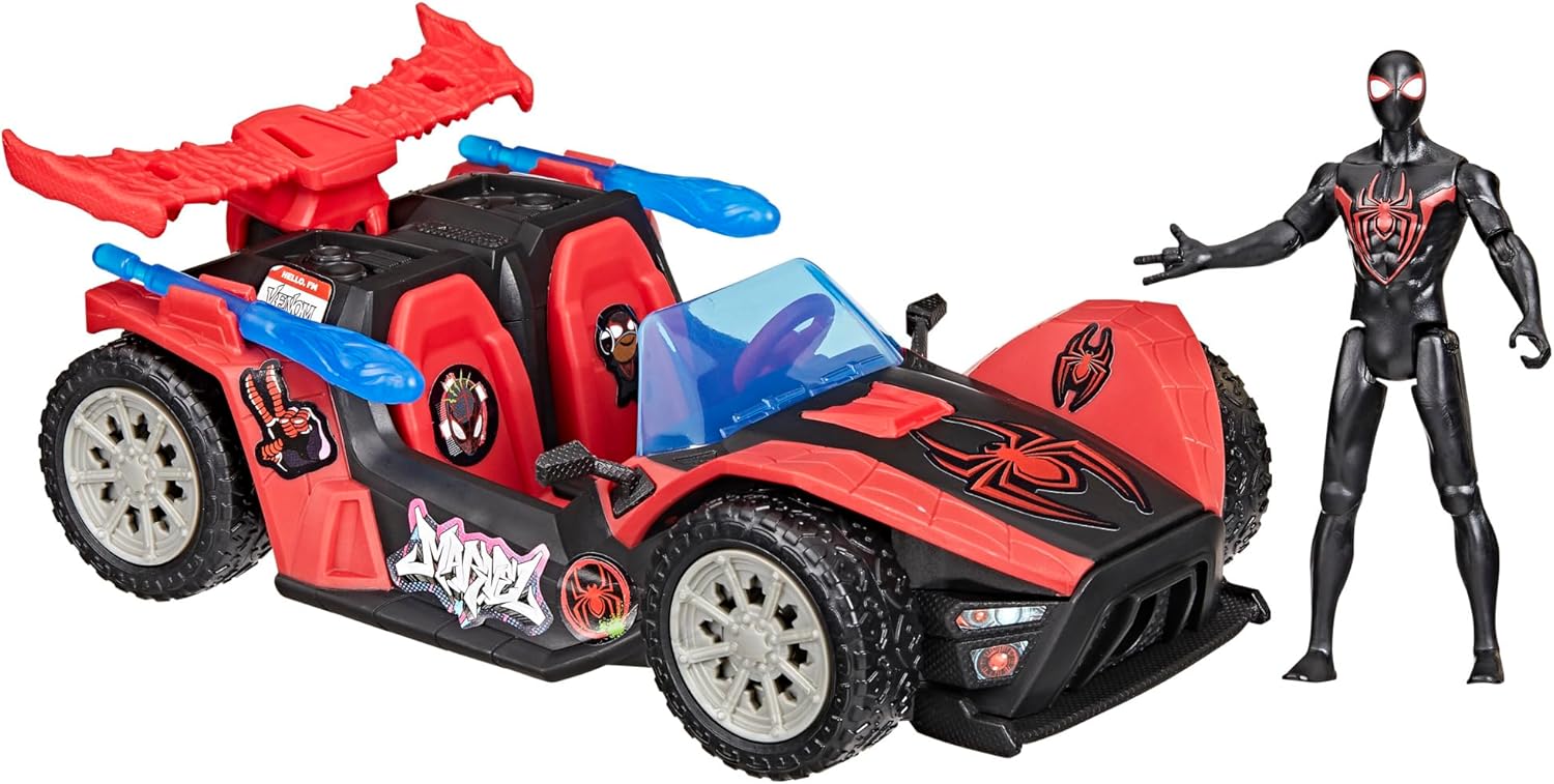 Marvel Spider - Man VenomVersus: Epic Miles Morales Remix Blast Racer Toy
