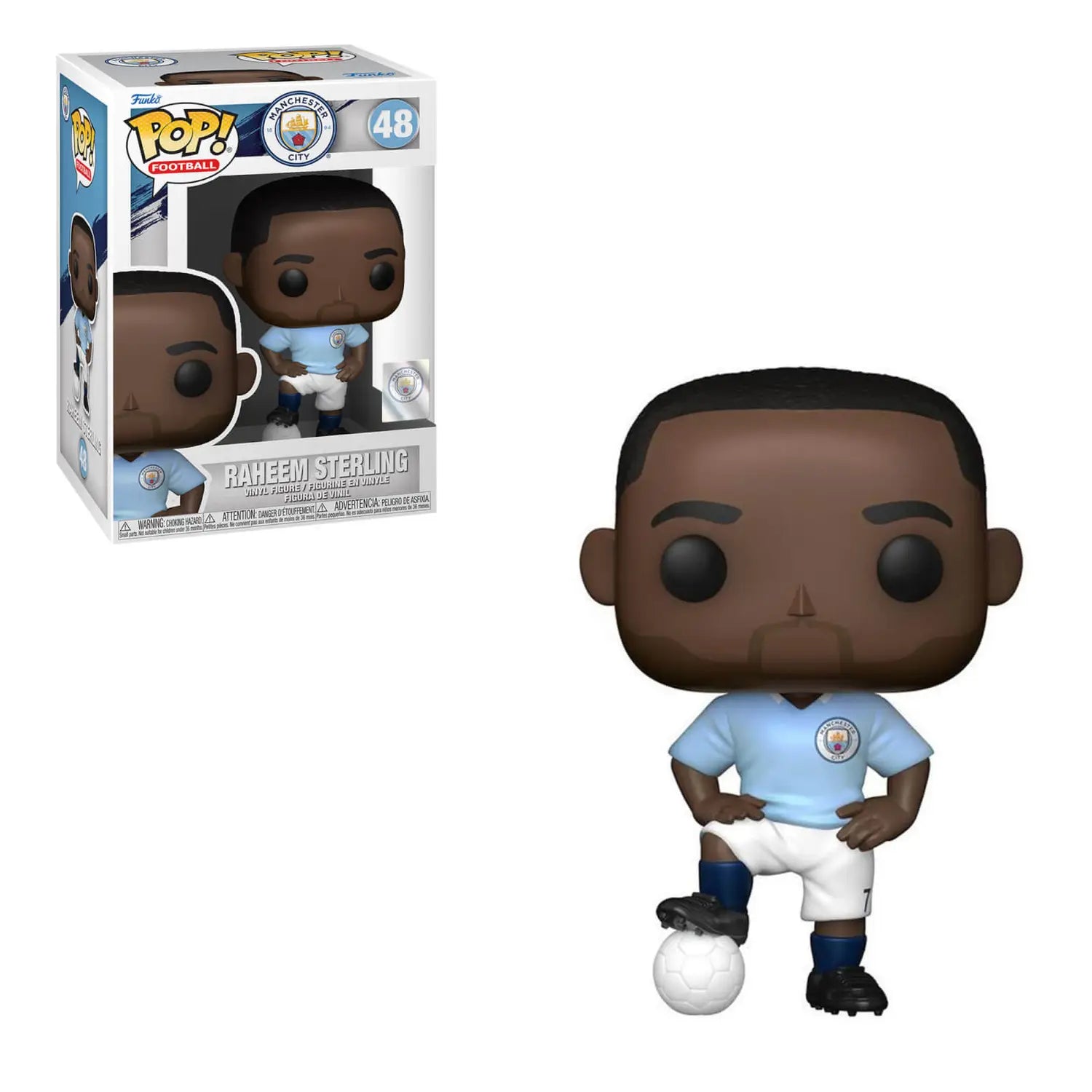 Manchester City's Raheem Sterling Collectible Funko Pop Vinyl Figure