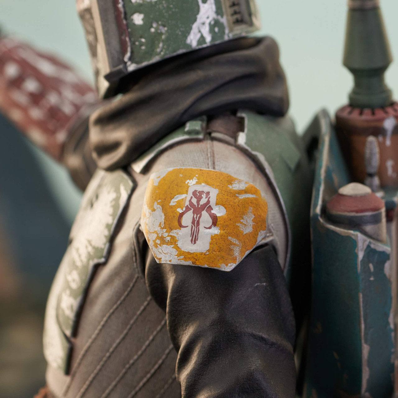 Gentle Giant Collectible Star Wars The Mandolorian Limited Edition Boba Fett Milestones Statue - Only 2000 Pieces Worldwide