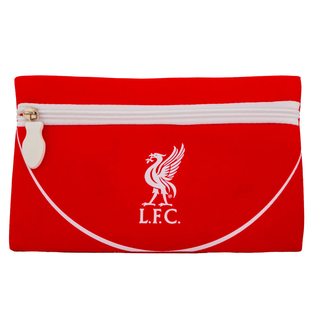 Liverpool Football Club Stylish Swoop Design Neoprene Pencil Case for Stationery Storage