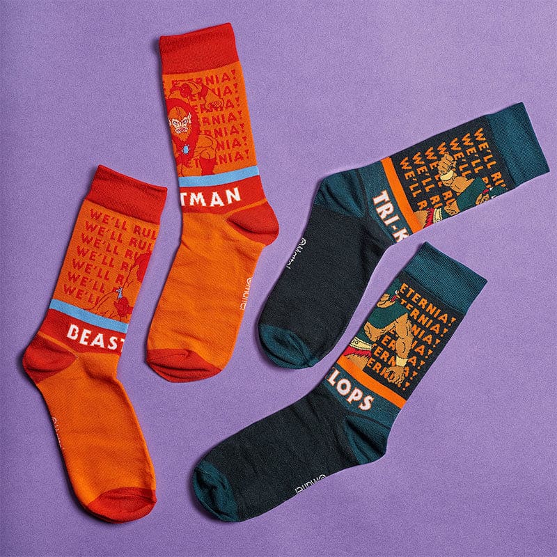 He-Man and the Masters Of The Universe ‘Naughty’ Themed 12 Days Of Socks Advent Calendar - A Fun and Festive Sock Gift Set