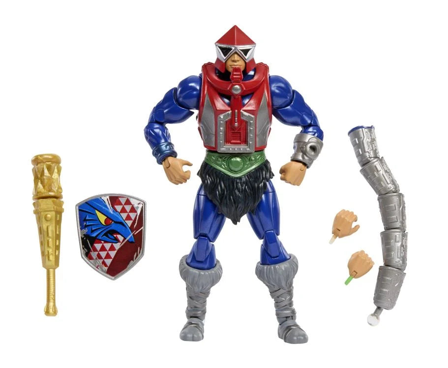 Highly Detailed 7-Inch Masters of the Universe Masterverse New Eternia Mekaneck Action Figure for Collectors and Kids