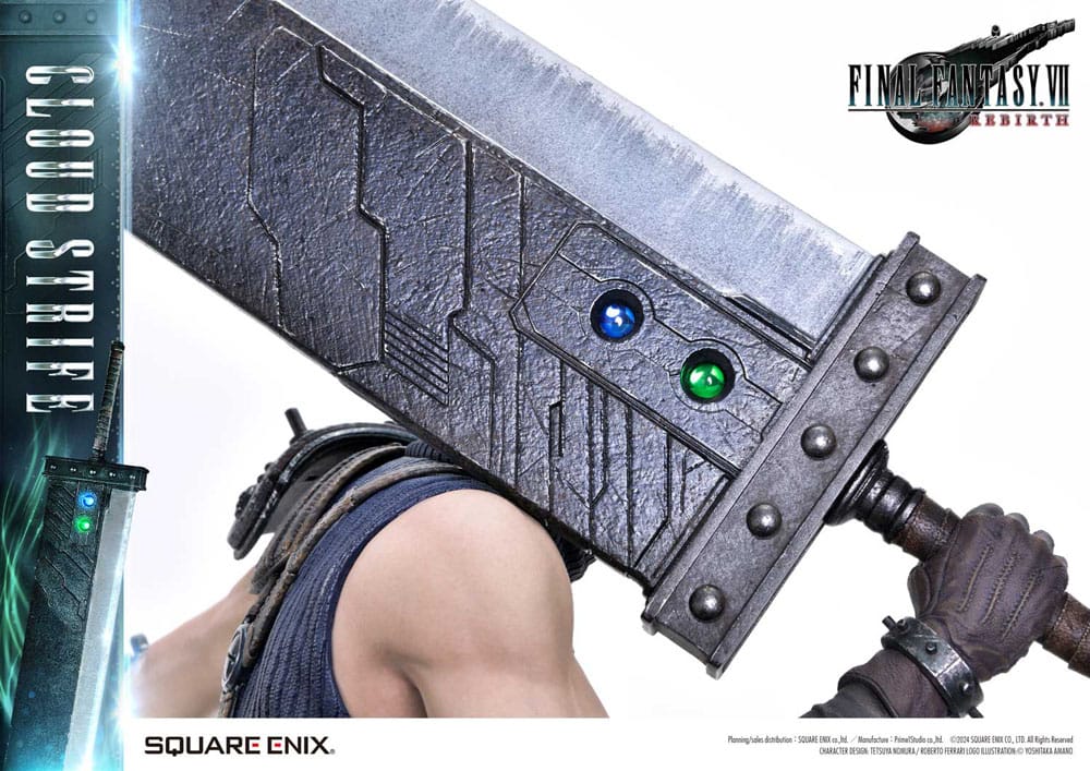 Square Enix Masterline Final Fantasy VII Rebirth Highly Detailed 1/4 Scale Collectible Statue of Cloud Strife