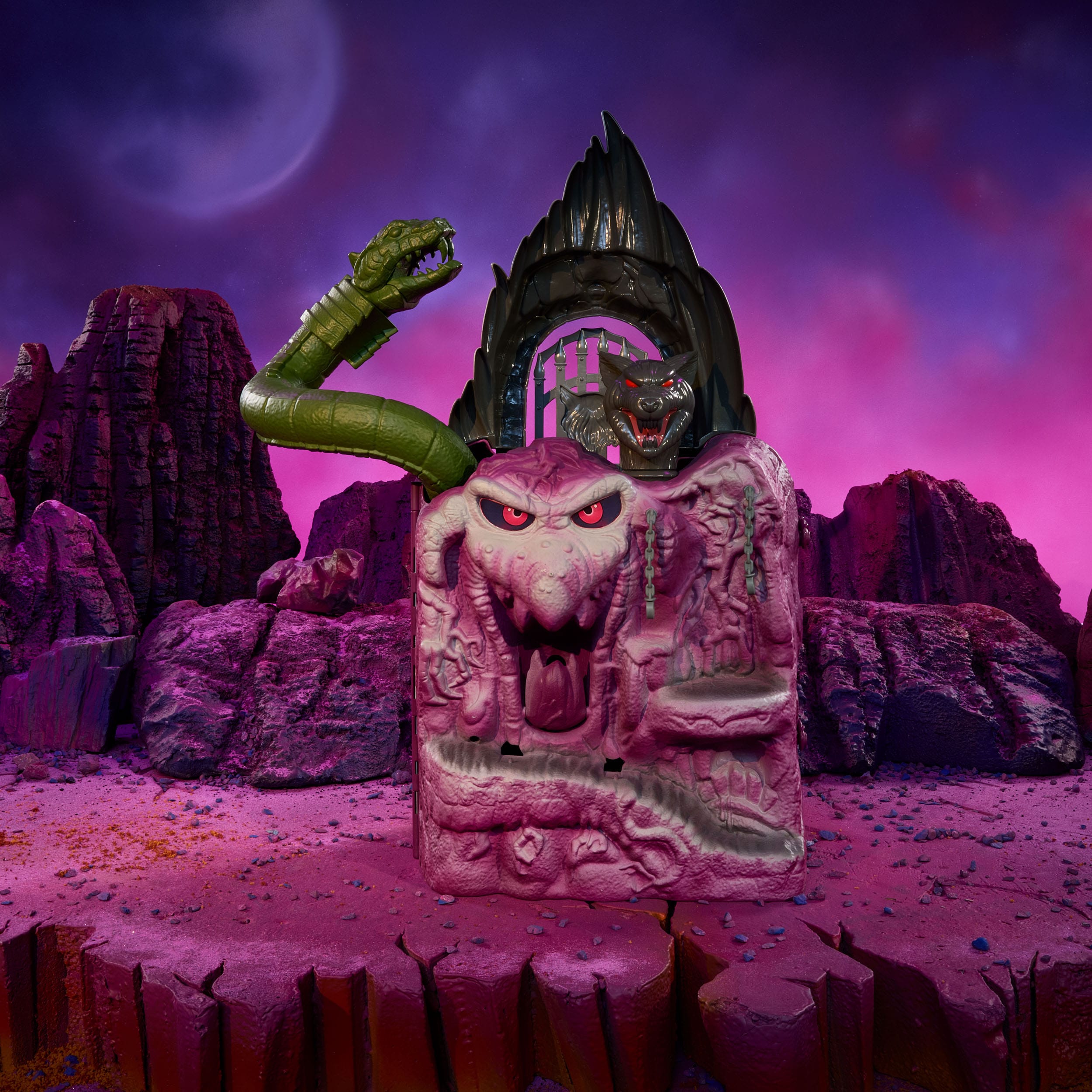 Masters of the Universe Origins: Modernized Snake Mountain Playset for 5.5 - inch Figures