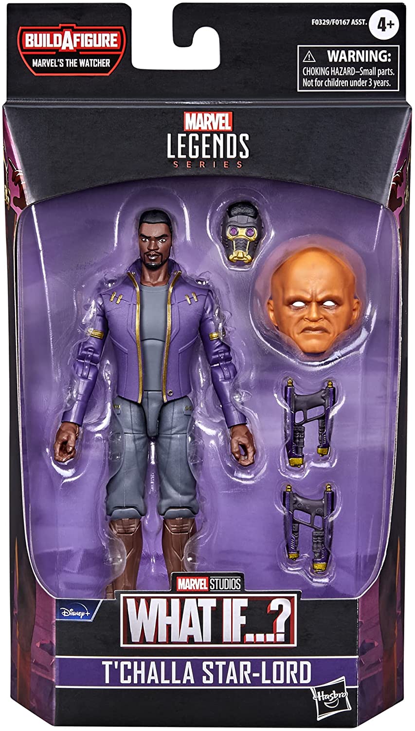 Hasbro 6-Inch Premium Marvel Legends Series What If T'Challa as Star-Lord Action Figure