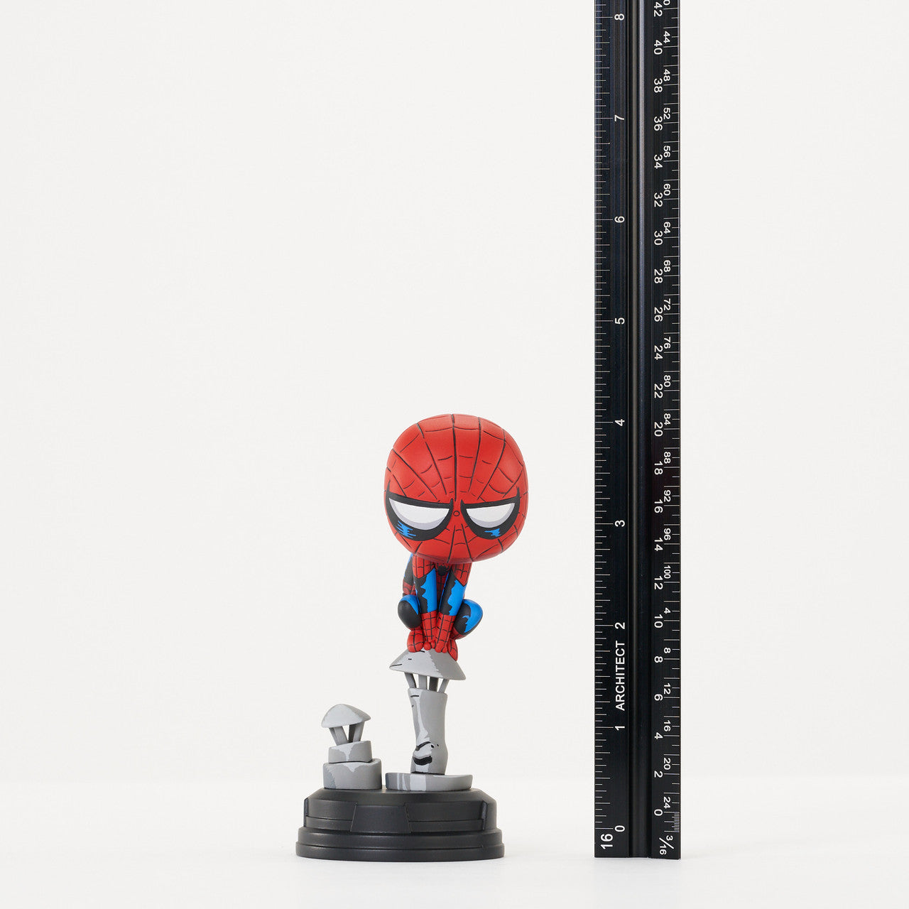 Limited Edition Marvel Animated Spider-Man Statue on Chimney