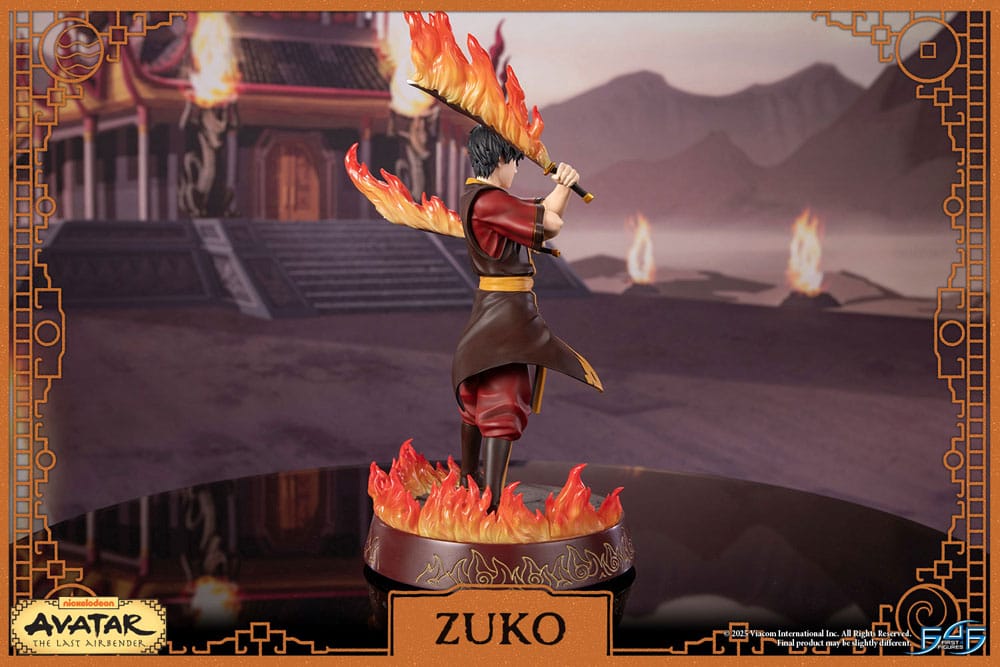 First 4 Figures Limited Edition Collectible Statue of Zuko from Avatar The Last Airbender