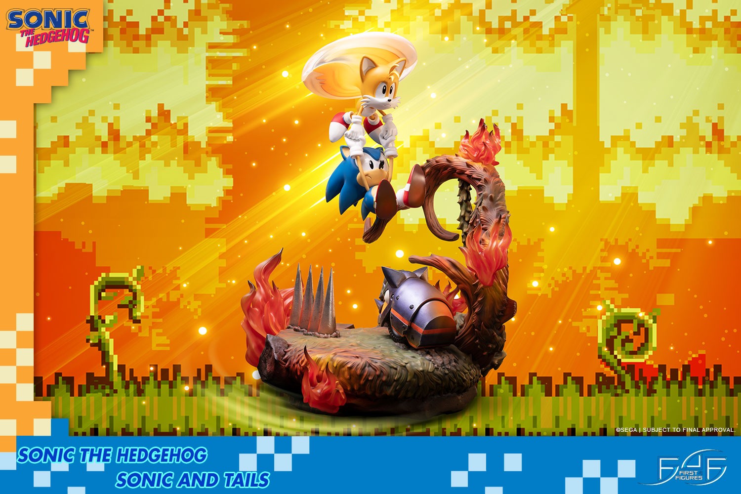 First4Figures Sonic & Tails Statue - Highly Detailed Collectible