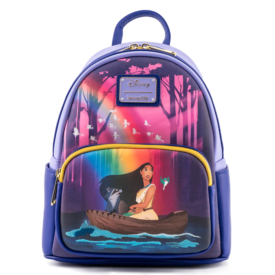 Loungefly Disney Pocahontas 'Just Around The River Bend' Mini Backpack for Disney Fans