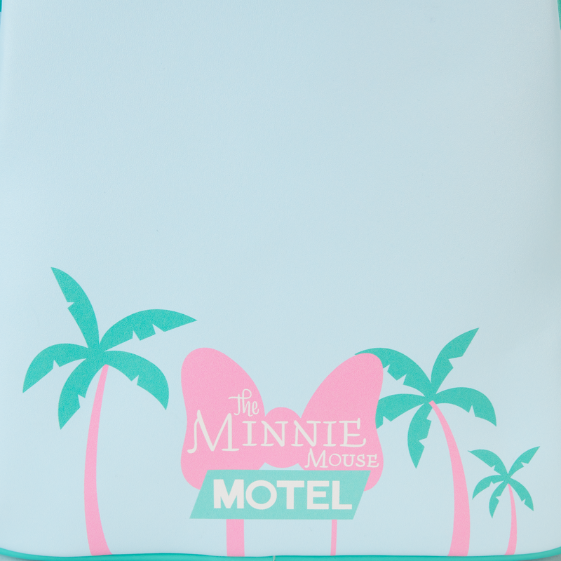Loungefly Brand Minnie Mouse-Themed Vacation-Style Mini Backpack for Casual Outings