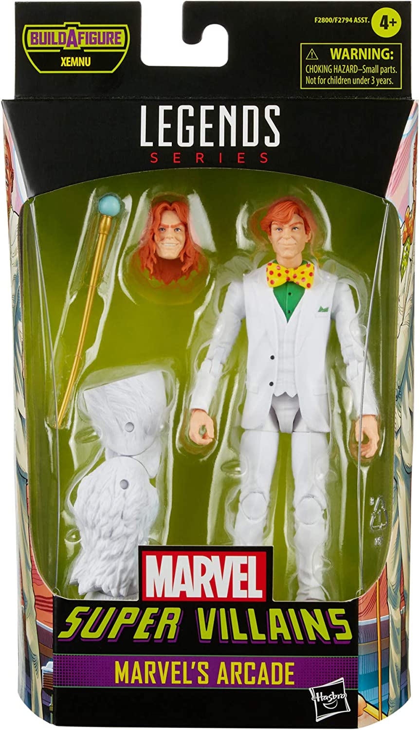 Hasbro Marvel Legends Series 6-Inch Scale Arcade Action Figure for Fans