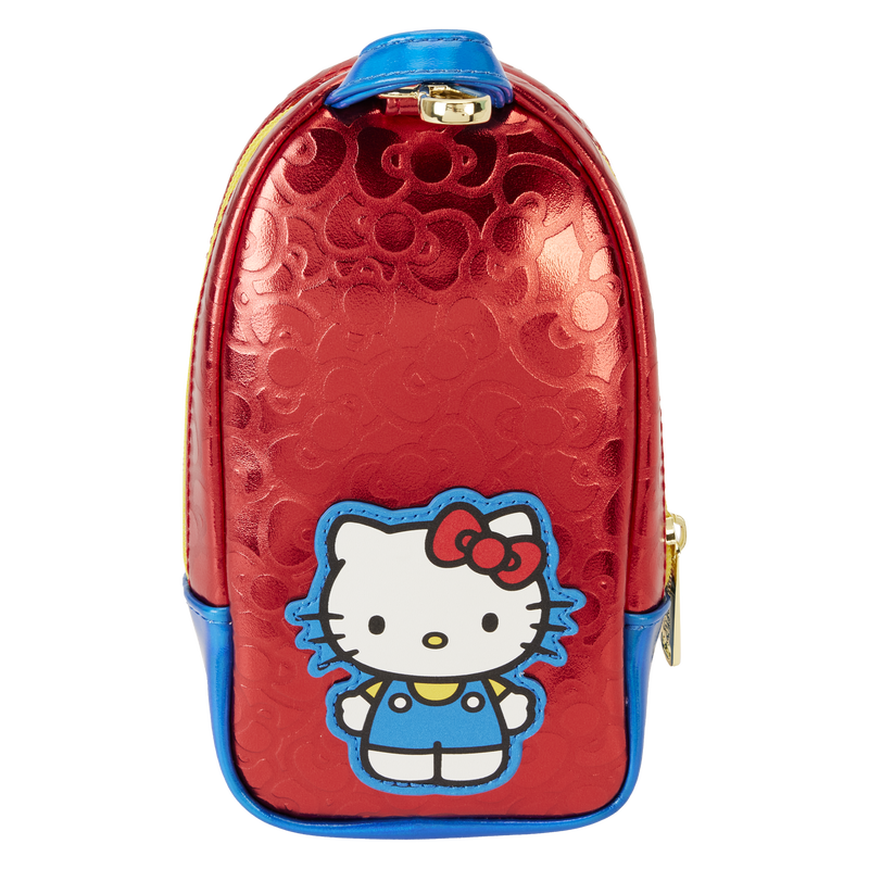 Loungefly Sanrio Hello Kitty 50th Anniversary Shiny Metallic Pencil Case
